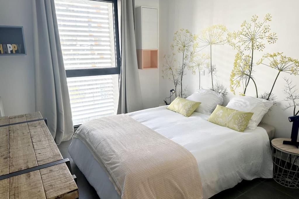 Bel Appart Design 2Ch, Mairie, Pkg, Wifi, Terrasse, Port Marianne Montpellier Exterior foto
