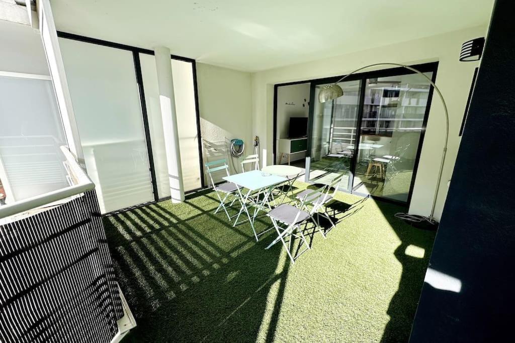 Bel Appart Design 2Ch, Mairie, Pkg, Wifi, Terrasse, Port Marianne Montpellier Exterior foto